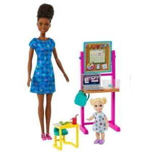 Barbie Teacher Playset With Doll Student Accessories & Interactive Learning Tool